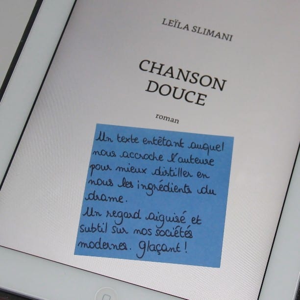 Book It Chanson Douce Leila Slimani Goncourt 16 Meltingbook