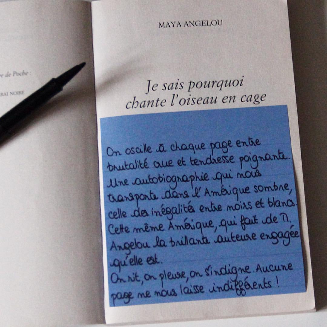 Book It Je Sais Pourquoi L Oiseau Chante En Cage Maya Angelou Meltingbook